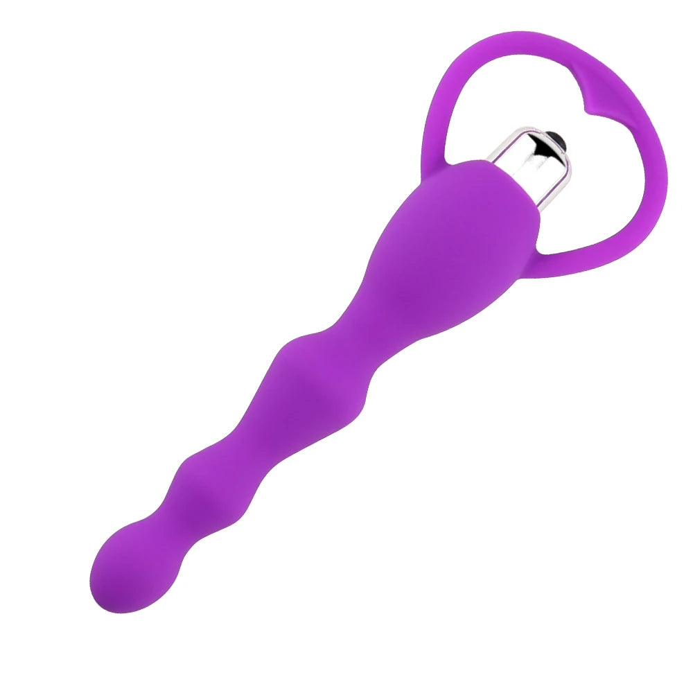 Frowzer Anal Fantasy Boğumlu 10 Mod Titreşimli Anal Vibratör-Purple