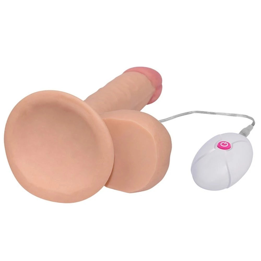 Lovetoy The Ultra Soft Dude Belden Bağlamalı Realistik Vibratör 18 Cm