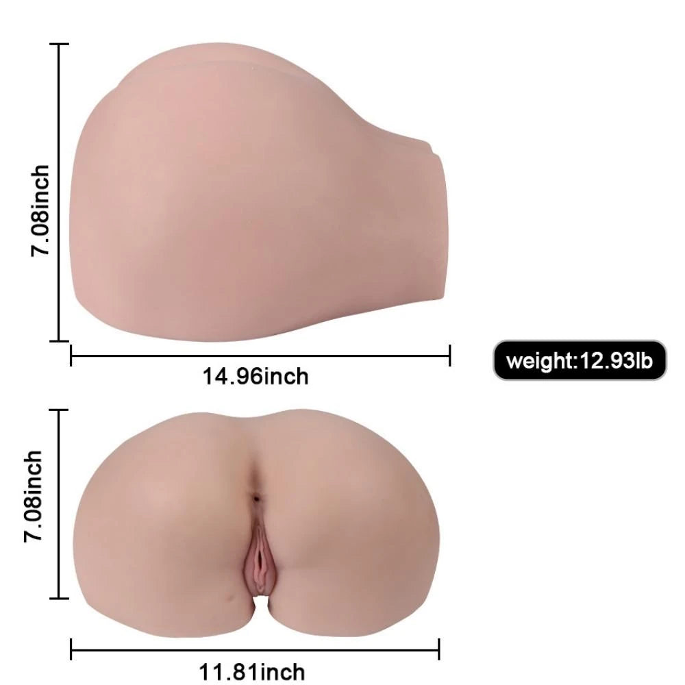 Shequ Lorrainesex Anal ve Vajinal Kalça Masturbator