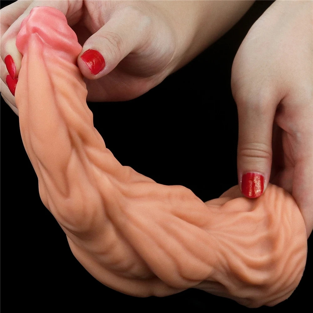 Lovetoy Dual Layered Nature Cock 24.5 Cm Realistik Penis LV411025