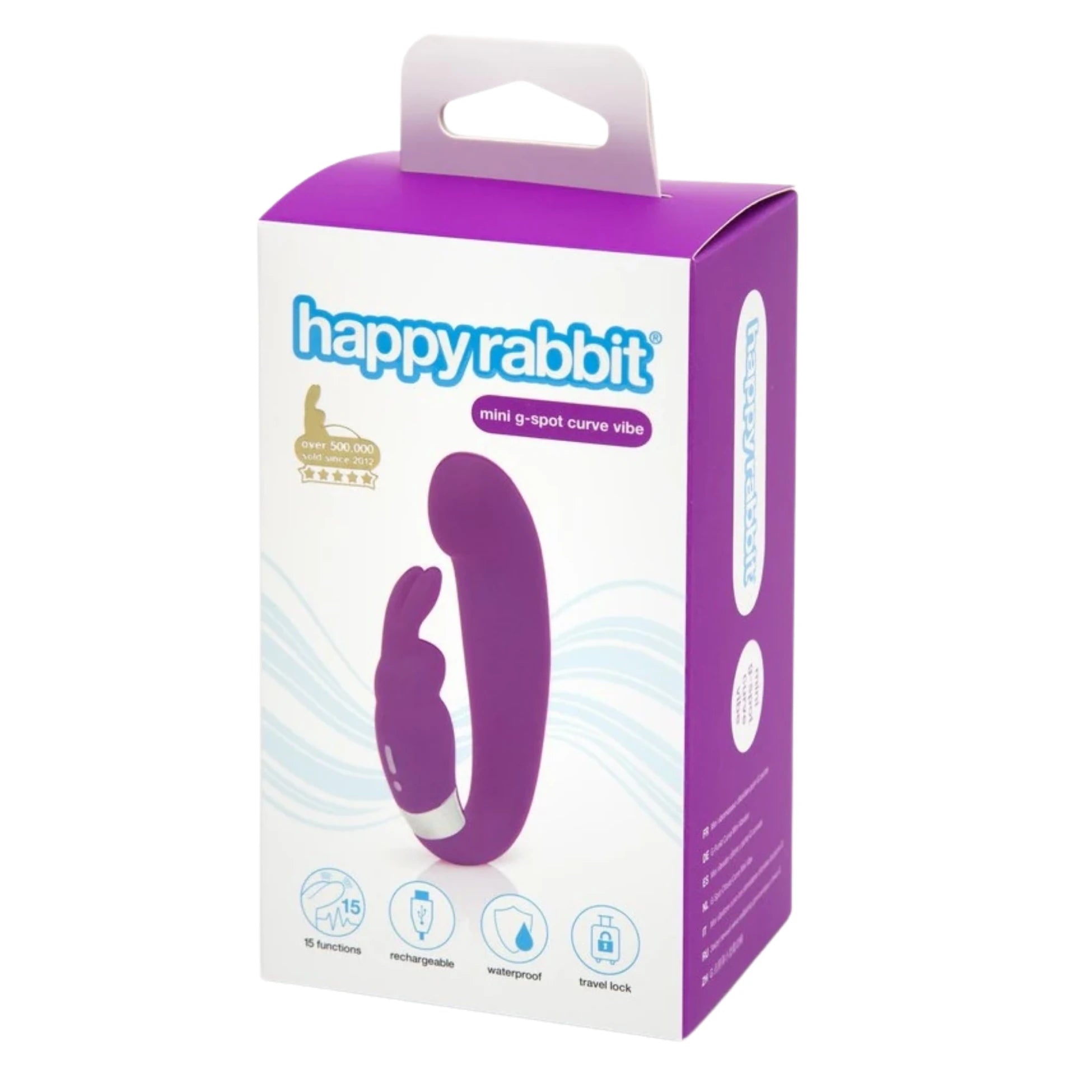 Happy Rabbit G-Spot Clitoral Curve Mini Vibratör