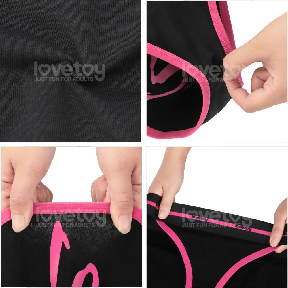 Lovetoy Printed Vibrating Sexy Panties XS/S Giyilebilir Vibratör LV770214A