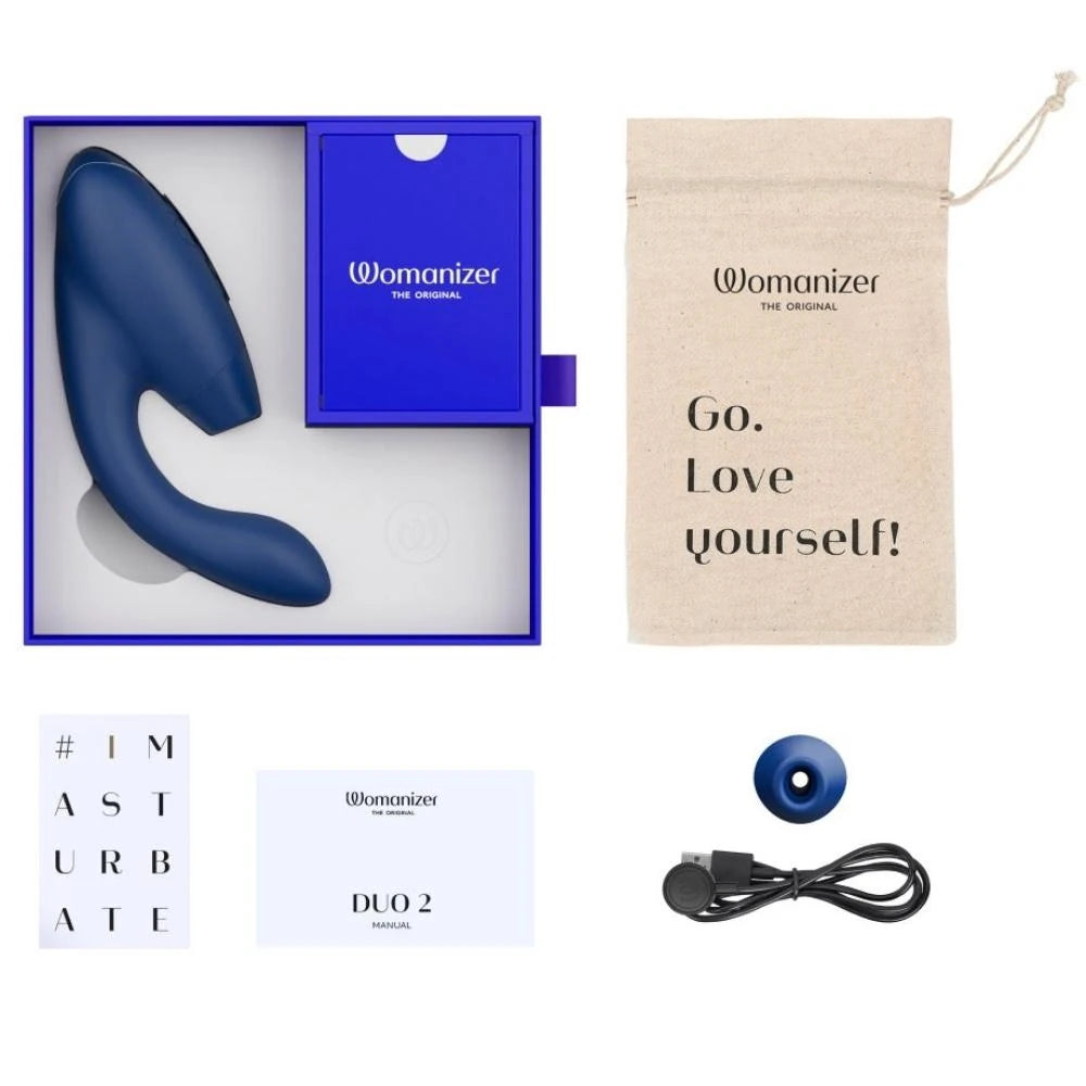 Womanizer Duo 2 Emiş Güçlü G-Spot Vibratör