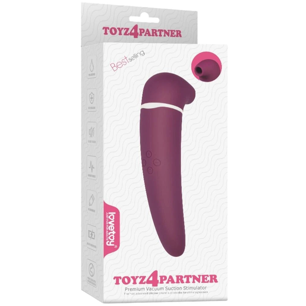 Lovetoy Toyz4Partner Sucking Emiş Güçlü Klitoris Vibratör LV2020