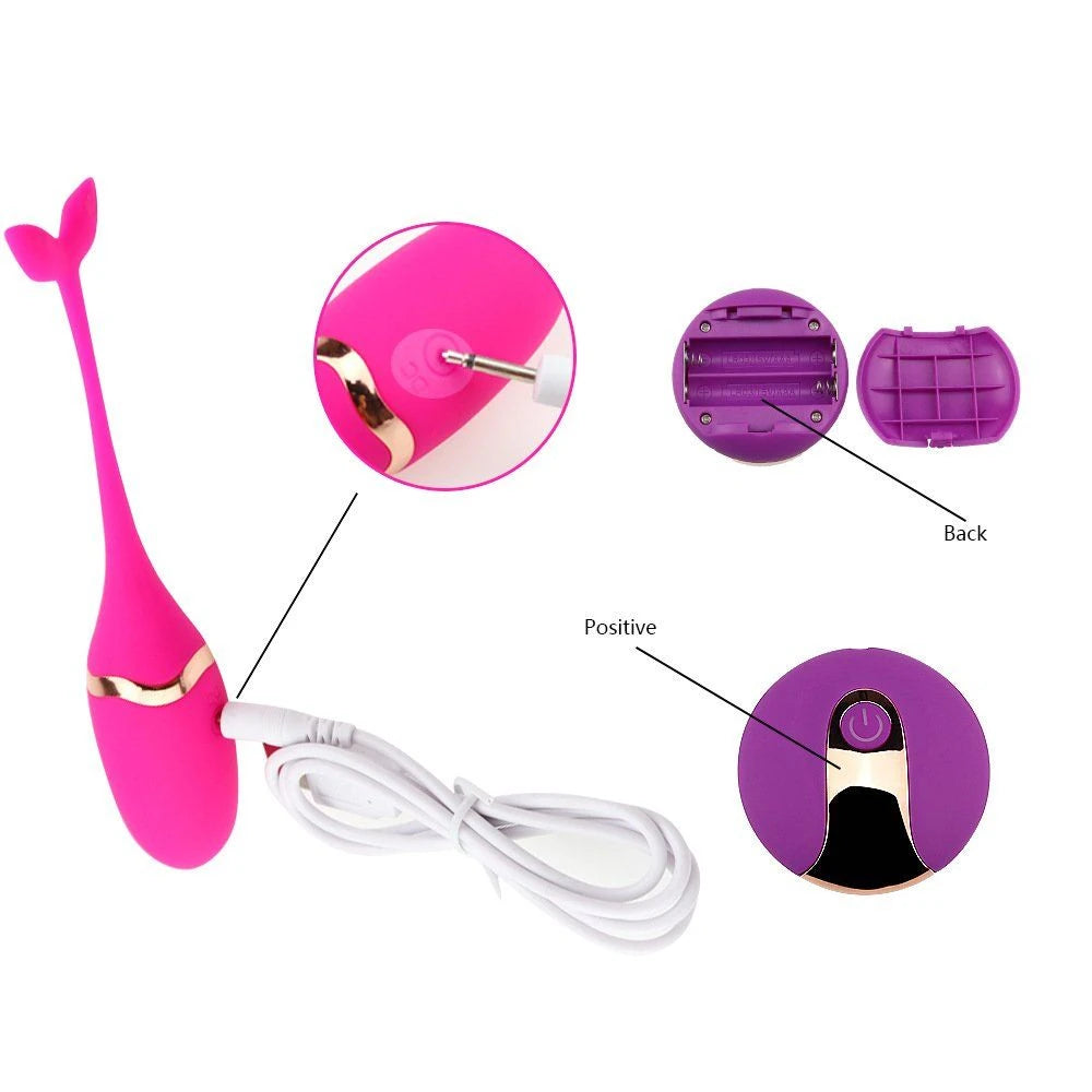 Frowzer Private Mini Massager Vibe Giyilebilir Uzaktan Kumandalı Mini Vibratör-Pink