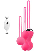 Frowzer Exuis Balls Set Uzaktan Kumanda Kegel Egzersiz Vibratörü Pink