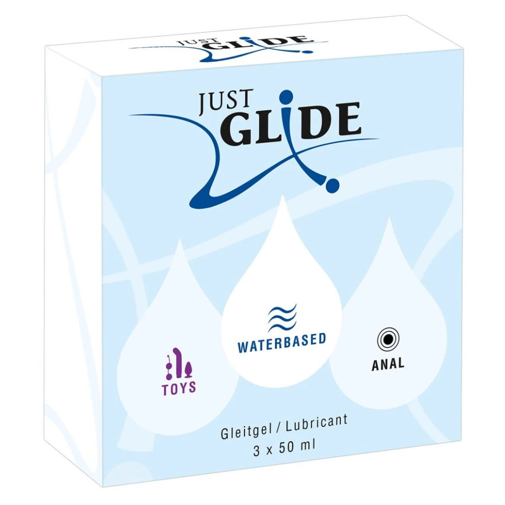 Just Glide Gleitgel Lubricant 3'lü Kayganlaştırıcı Set