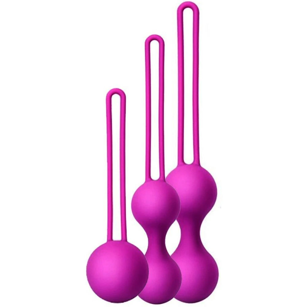 Frowzer Kegel Balls Exercisers Metal Ağırlıklı Kegel Egzersiz Topu Set-D.Purple