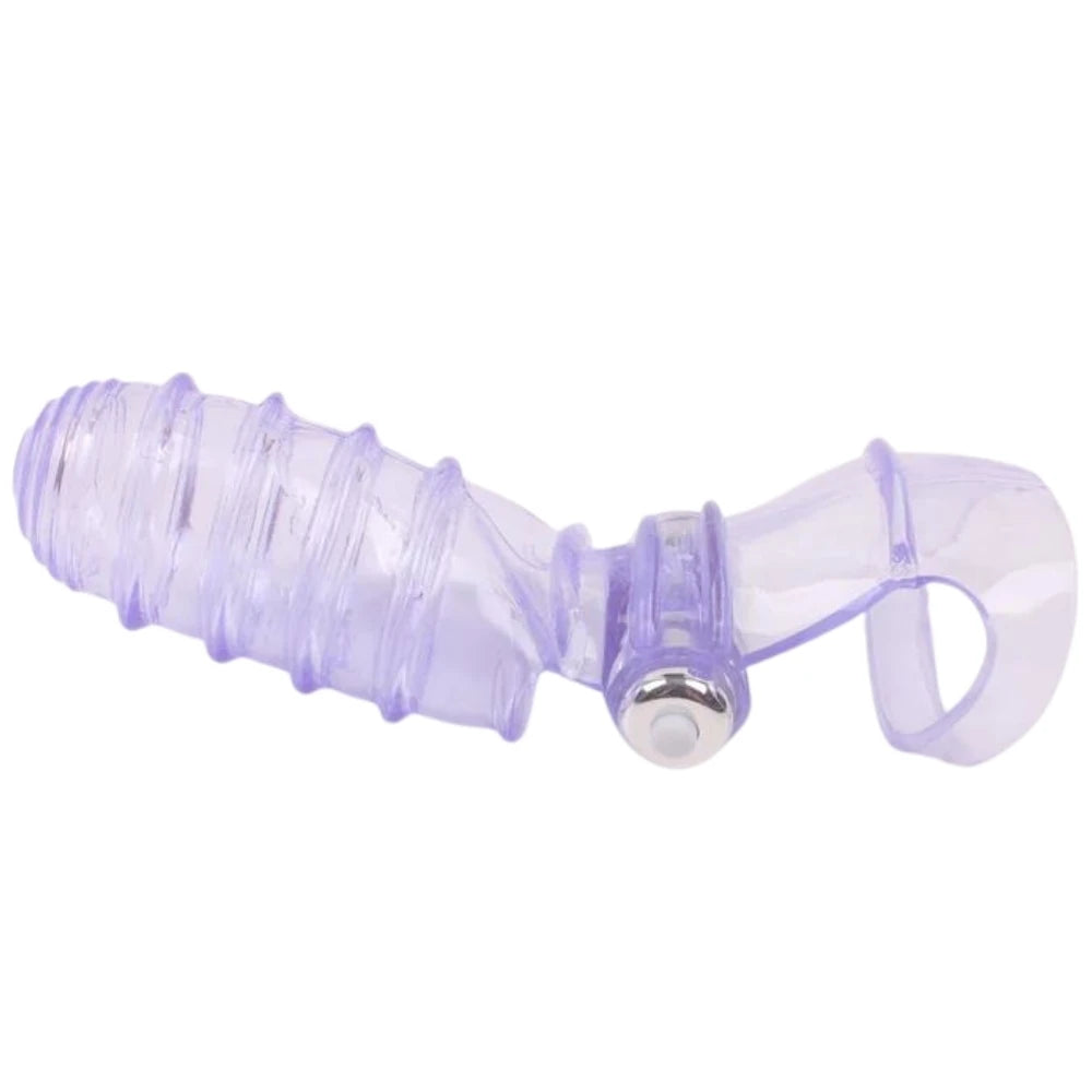 Frowzer Finger Vibe G-Stimulant 10 Mod Parmak Vibratör-Purple