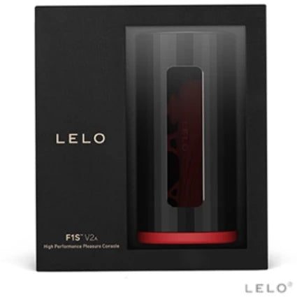 Lelo F1 V2 Telefon Kontrollü Black Red Masturbatör