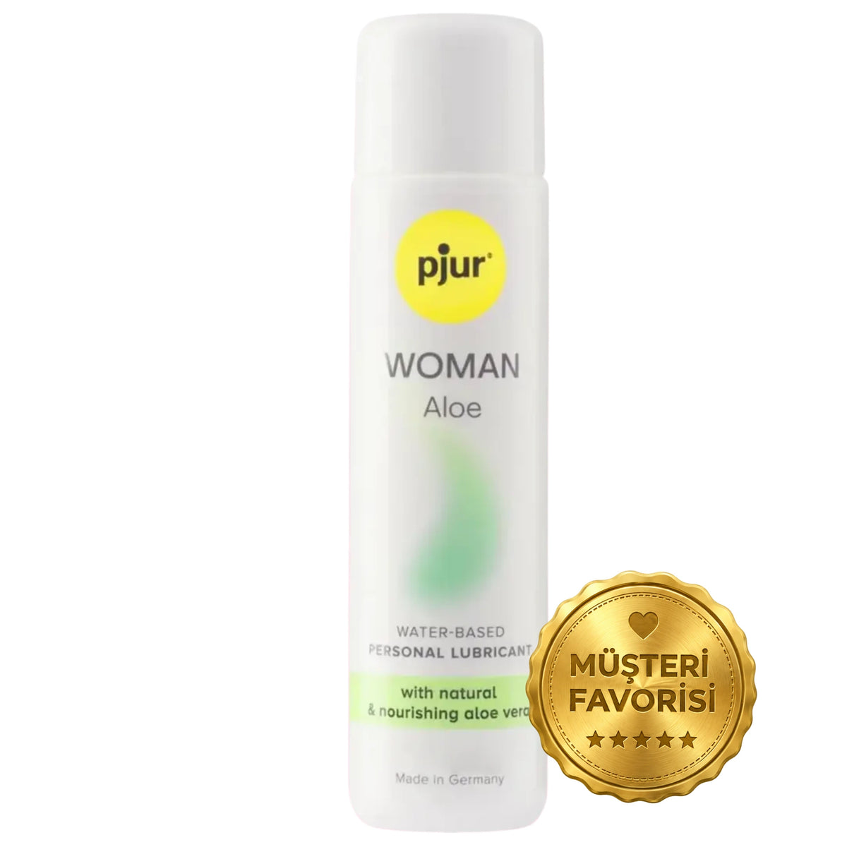 Pjur Woman Aloe Water-Based Lubricant Gel Kayganlaştırıcı Jel 100 Ml.