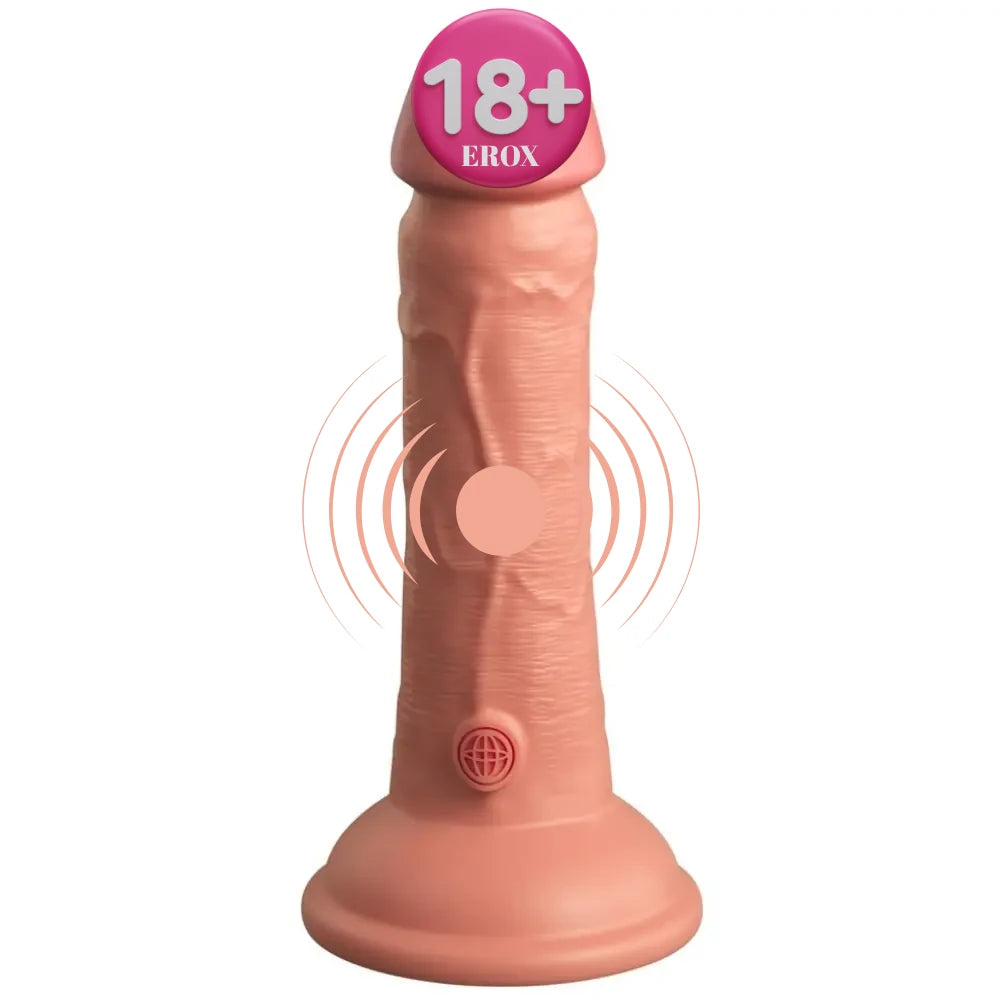 Pipedream King Cock Elite 15 Cm Natural Doku Realistik Vibratör