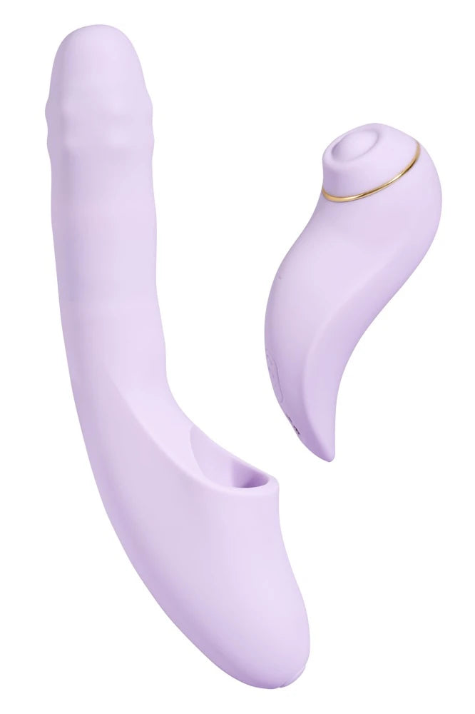 Svakom DuoGlow Hareketli ve Isıtmalı Uygulama Kontrollü Rabbit Vibratör