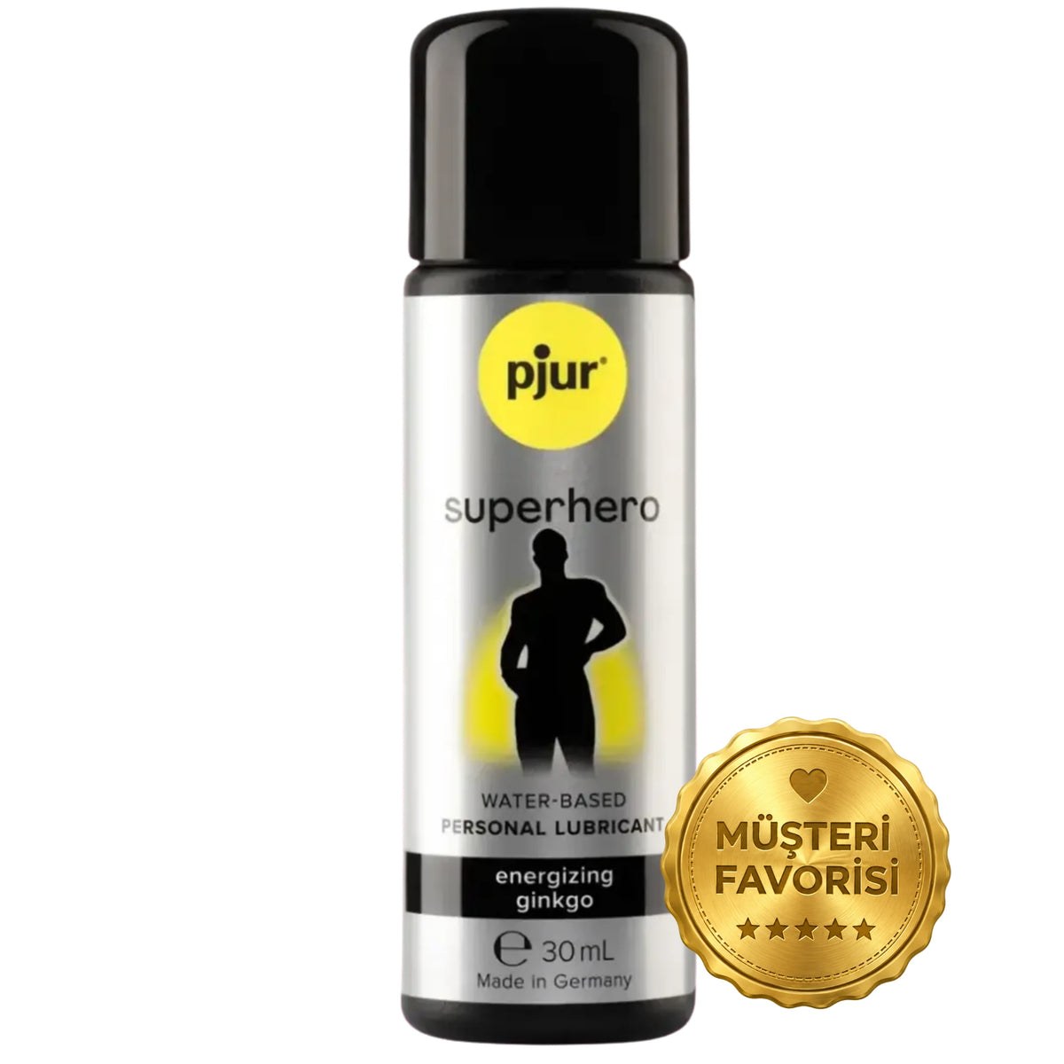 Pjur Superhero Water-Based Energizing Kayganlaştırıcı Jel 30 Ml.