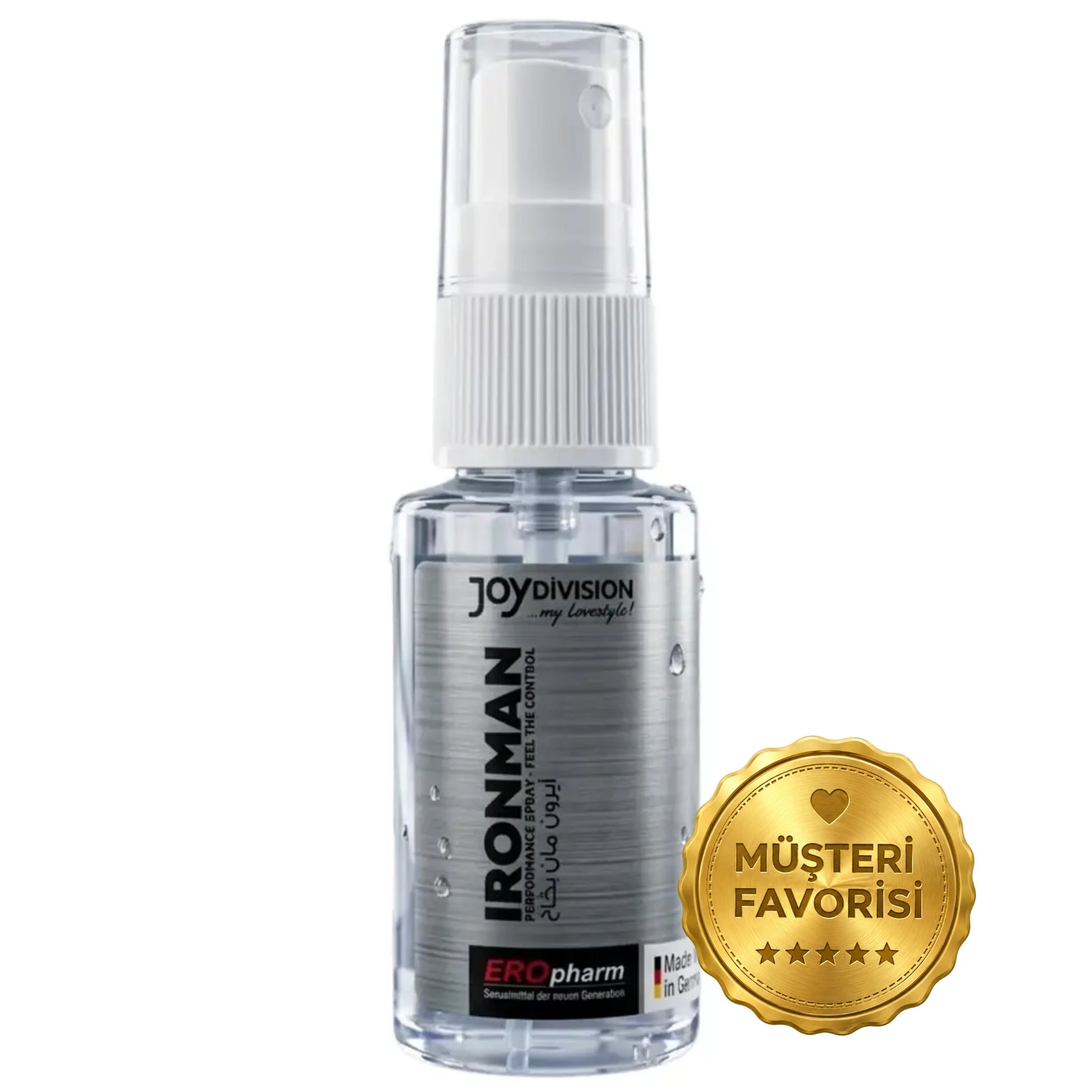 Joy Division İronman Performance Spray Feel The Control Alman Penis Sprey 30 ml