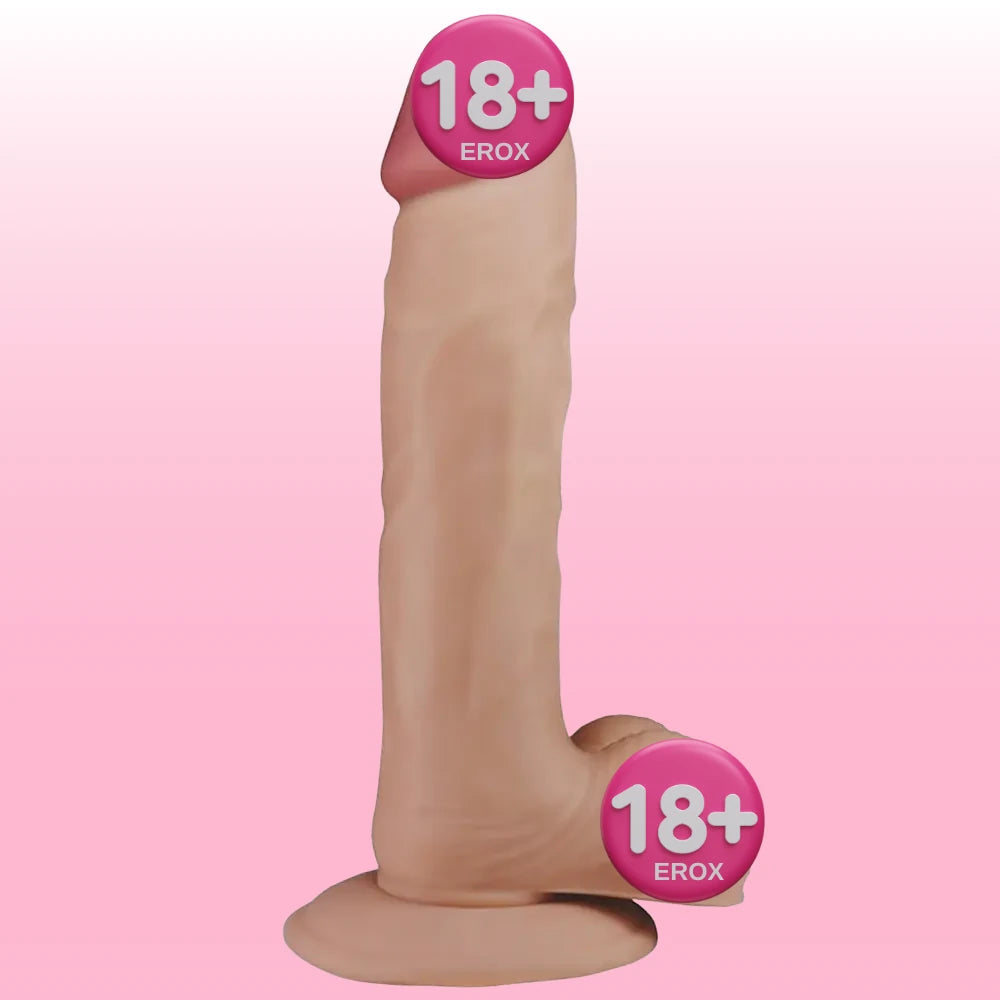Lovetoy The Ultra Soft Dude Dildo 23 cm Realistik Penis LV1086