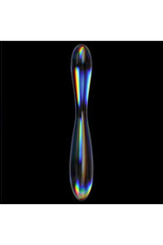 Lovetoy Twilight Gleam Glass Dildo- Double Delight Çift Taraflı Cam Dildo