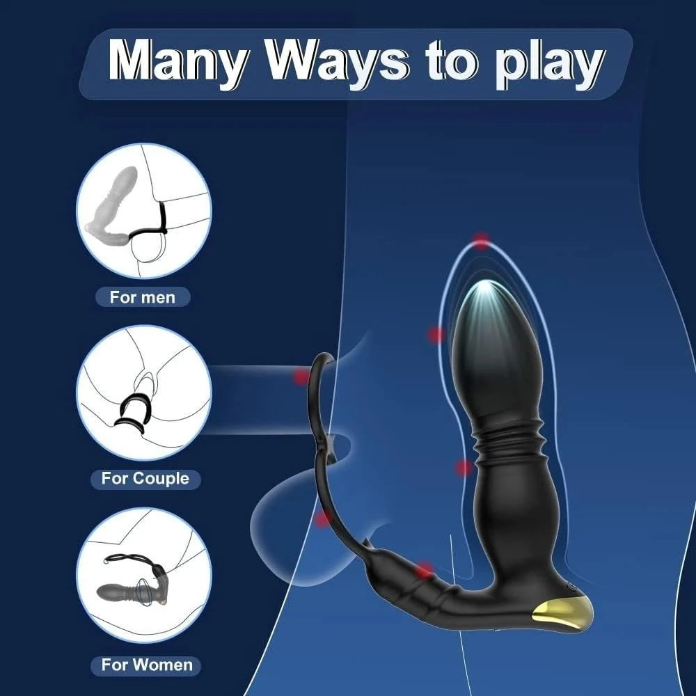 Frowzer Anal Fantasy Delay Ring İleri Geri Hareketli Prostat Vibratör