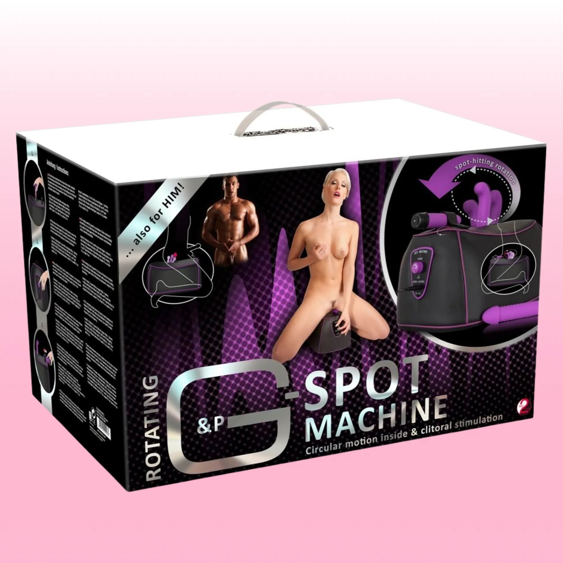 You2Toys Rotating G & P-Spot Machine Seks Makinesi