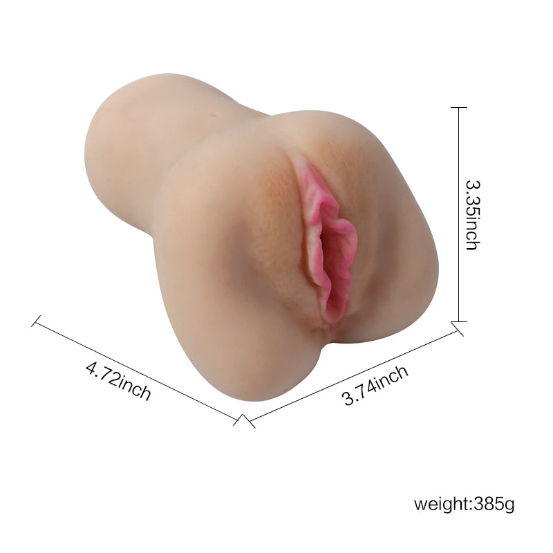Xise Naga Grey Yumuşak Dokulu Realistik Vajina Masturbator