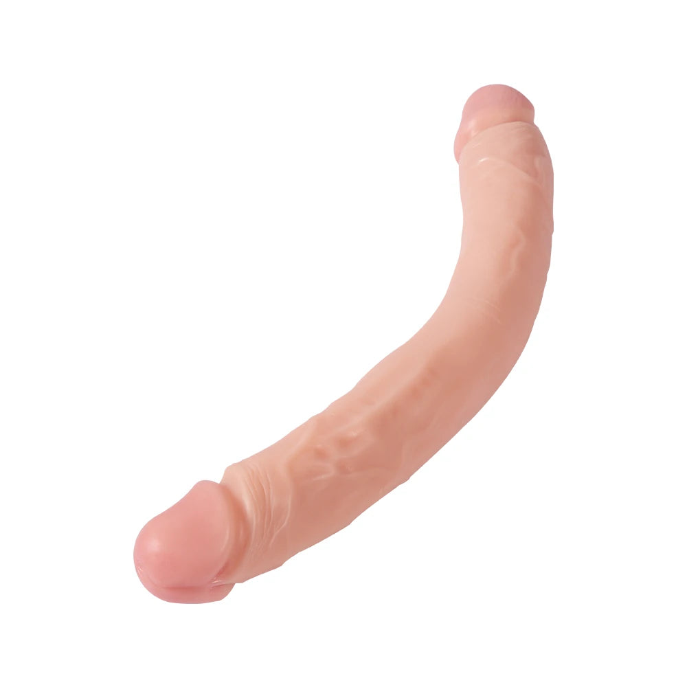 Shequ Dildo Series Grove 33 Cm Çift Taraflı Realistik Penis
