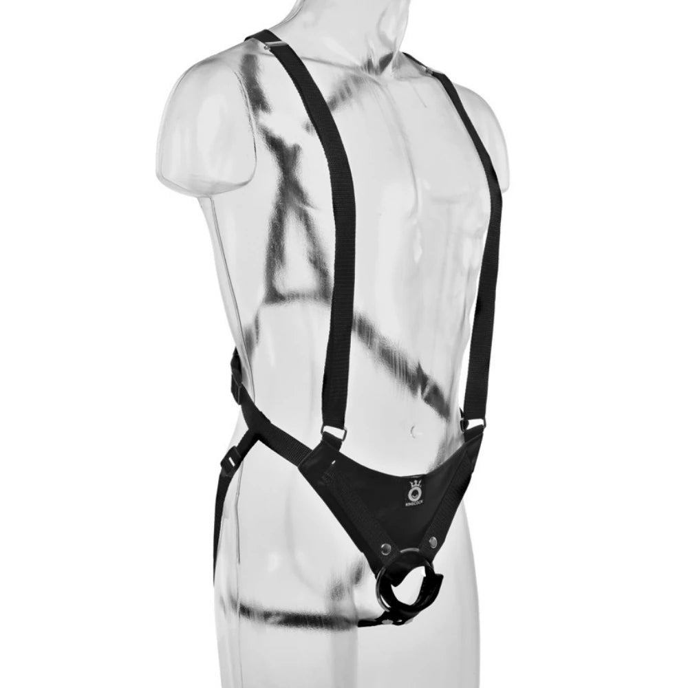 Pipedream King Cock 10 İnch Hollow Strap-On Askı Kemerli İçi Boş Penis