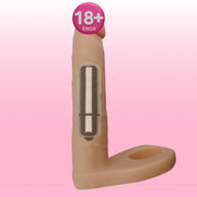 Lovetoy The Ultra Soft Double 15.8 cm Titreşimli Anal Penis LV1132