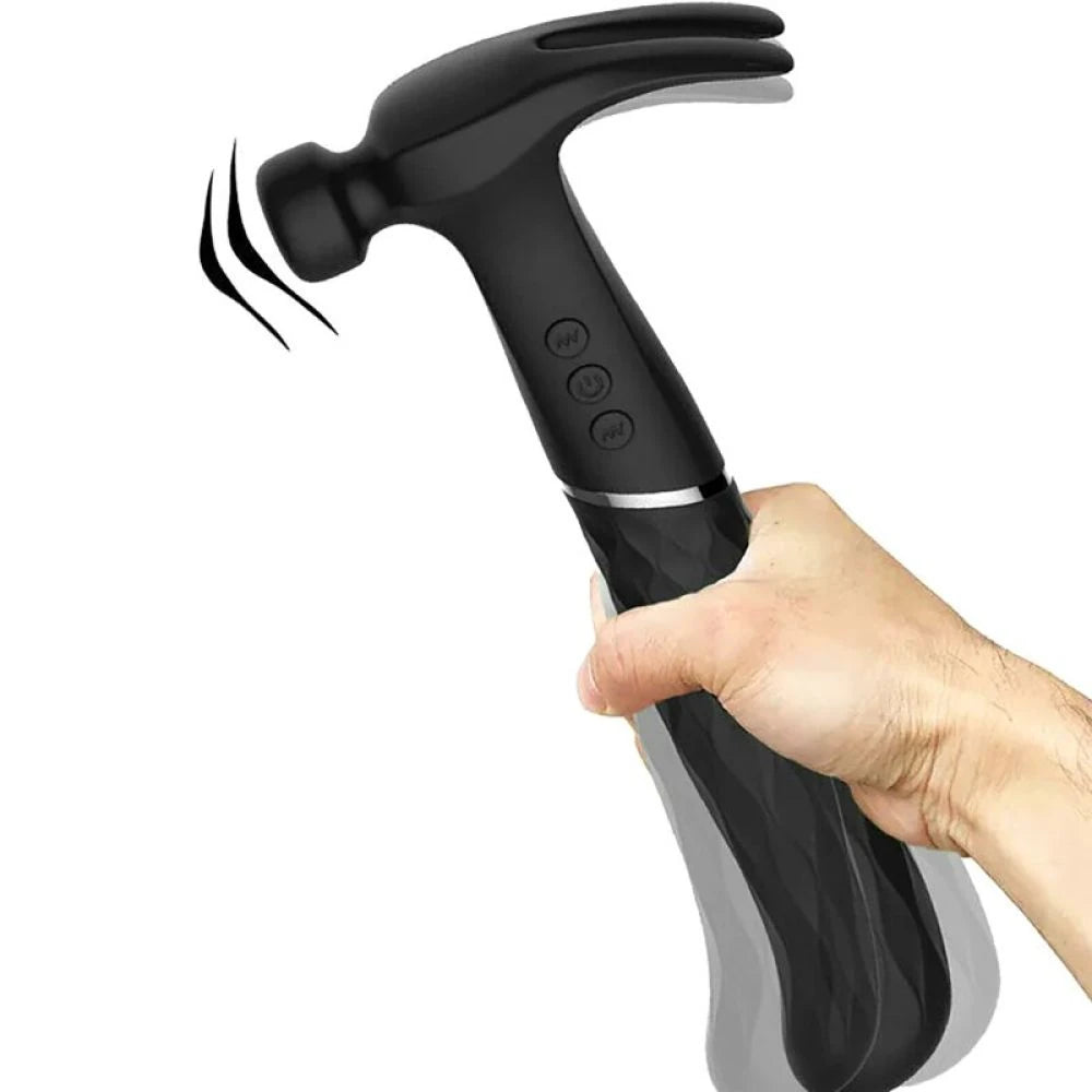 Frowzer Hammer Love Black Ultra Güçlü Çekiç Vibratör