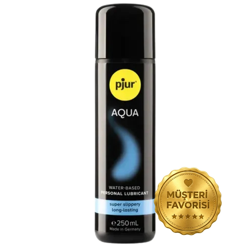 Pjur Aqua Water-Based Lubricant Gel Kayganlaştırıcı Jel 250 Ml.