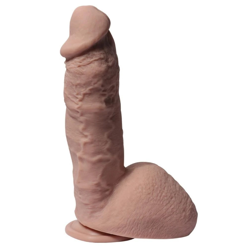 Xise Dildo Series Neptune Natural Doku Realistik Penis XS-WBB10052-Flesh