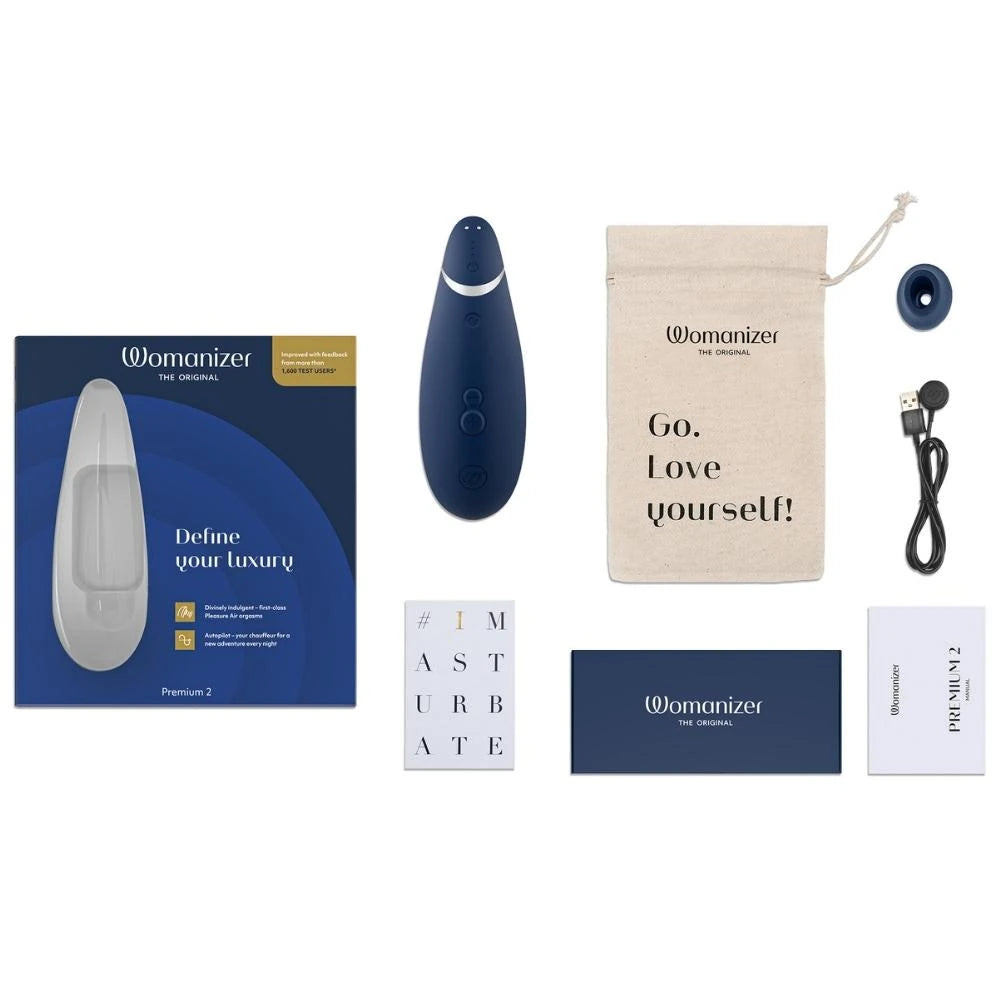 Womanizer Premium 2 Air Pulse Emiş Güçlü Vibratör