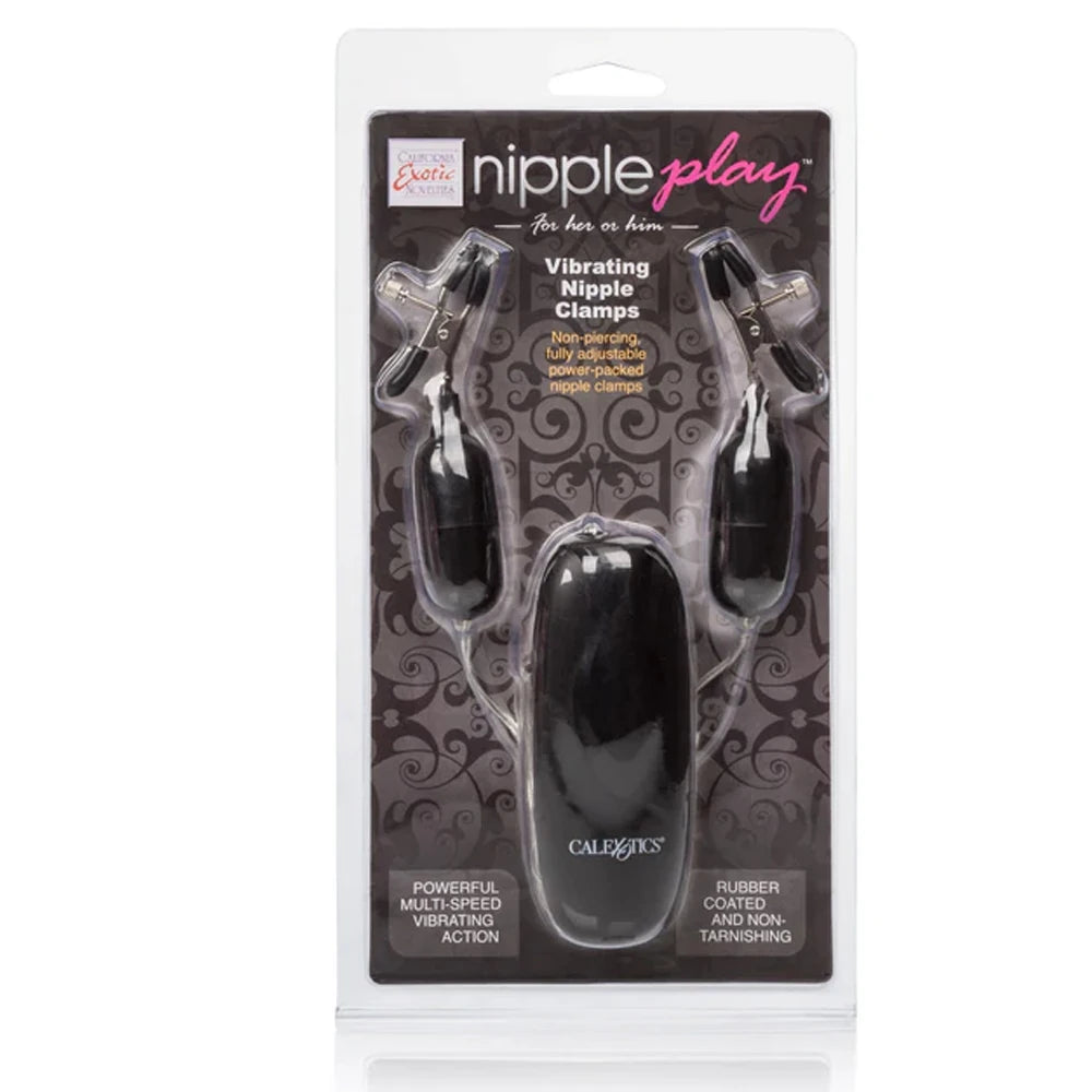 Calexotics Vibrating Nipple Clamps Titreşimli Göğüs Ucu Vibratörü