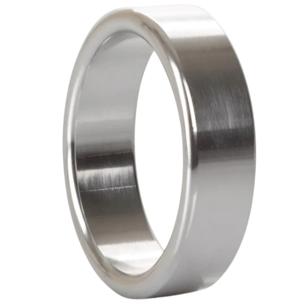Calexotics Alloy Metallic Ring Metal Penis Halkası-Medium