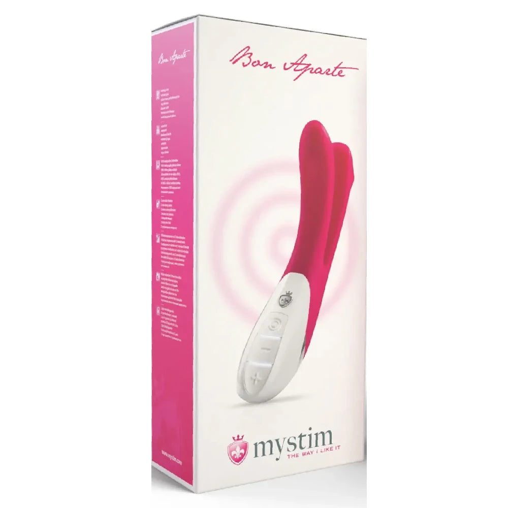 Mystim Bon Aparte Çift Stimülasyon Vibratör-Pink