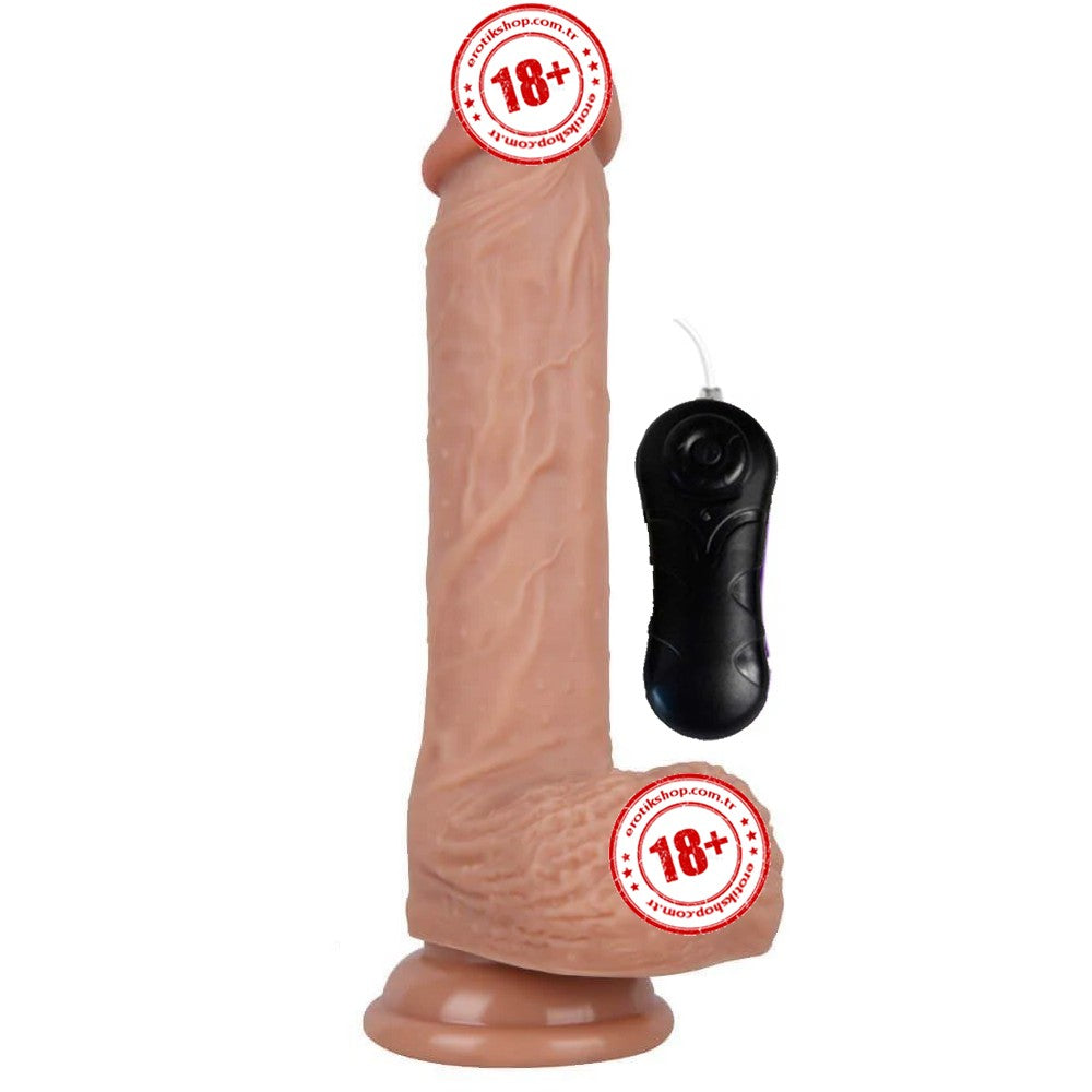 Erox Stimulation Of Skin Gerçekçi Titreşimli Realistik Penis