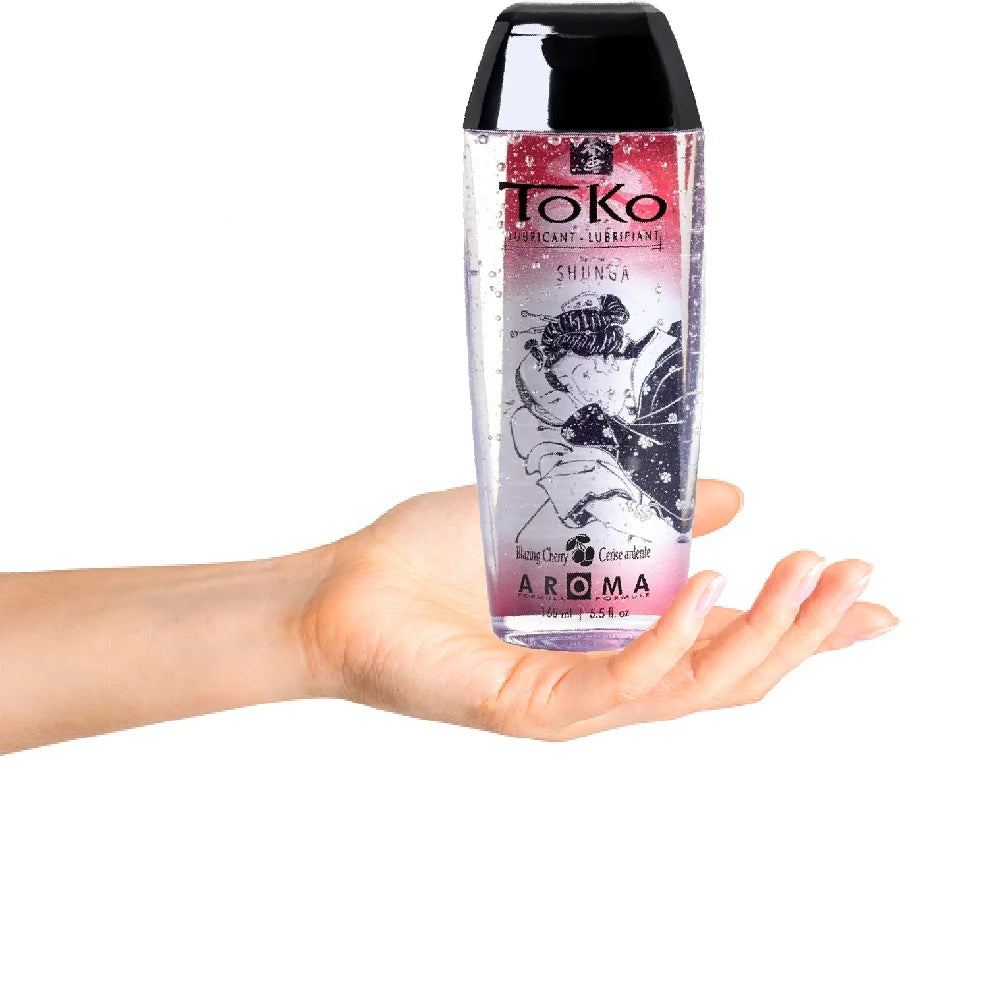 Shunga Toko Aroma Lubricant Gel Kiraz Aromalı Kayganlaştırıcı Jel 165 Ml.
