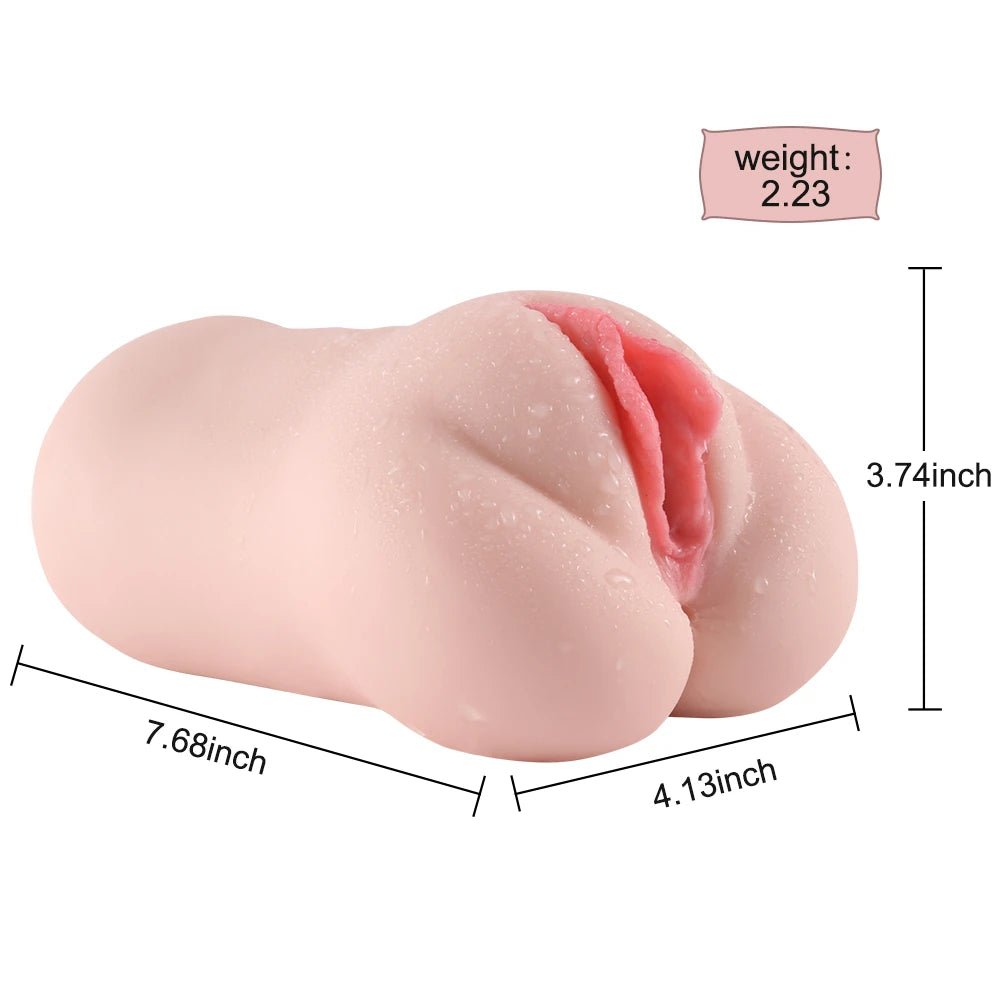 Xise Ede Anal ve Vajinal Çift Taraflı Realistik Masturbator