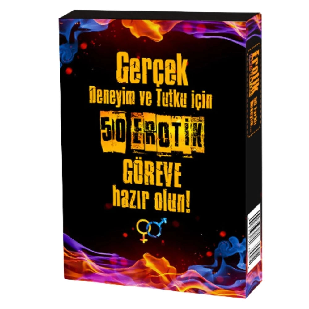 Frowzer Erotica Game 50 Erotik Görev Oyun Kartları