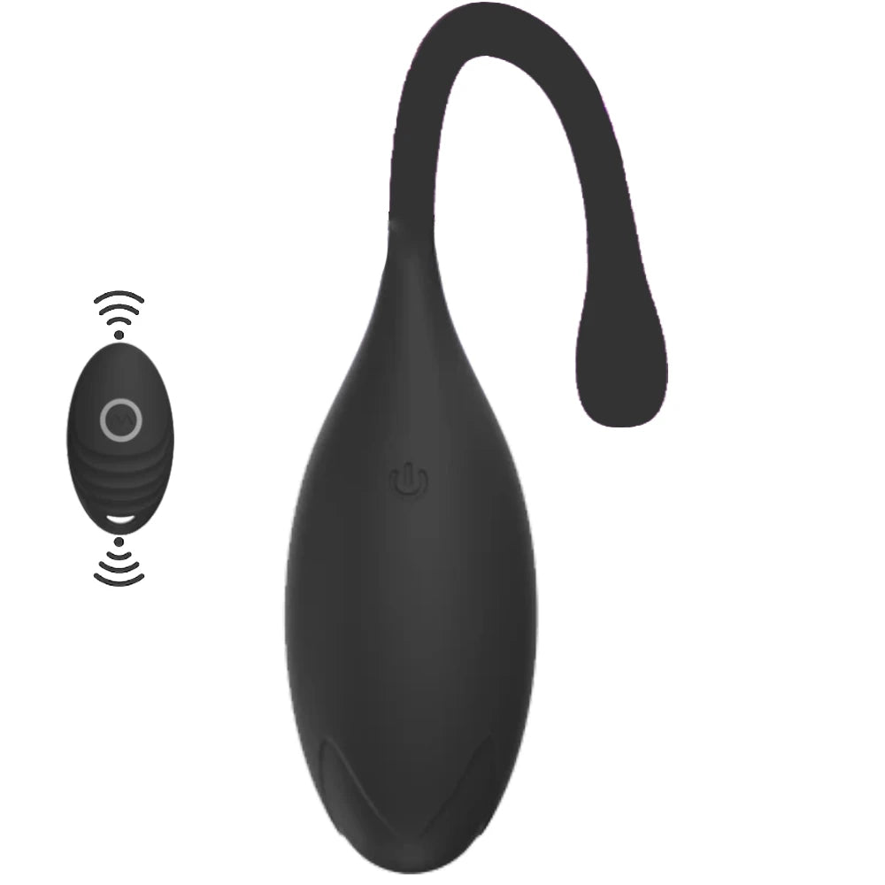 Frowzer Benwa Balls Uzaktan Kumandalı Kegel Egzersiz Vibratörü-Black