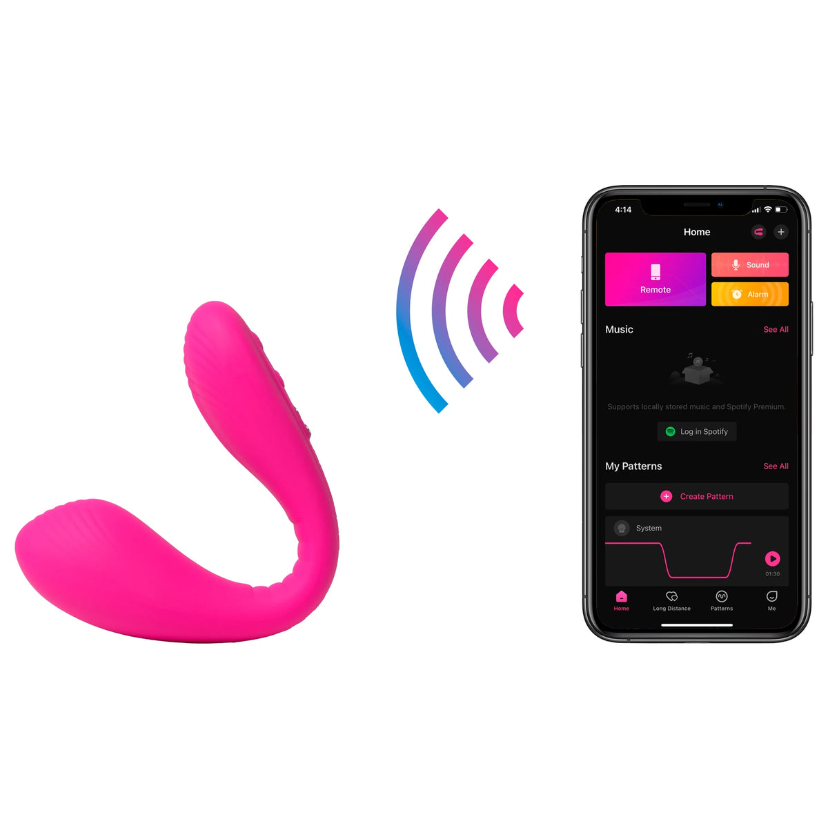 Lovense Dolce Quake Telefon Kontrollü Vibratör