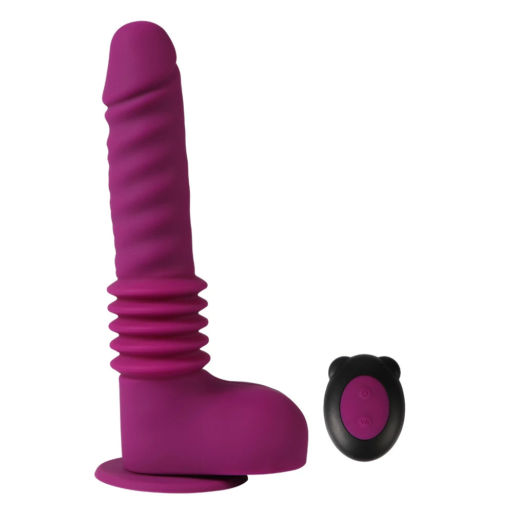 Shequ İsaiah İleri Geri Hareketli ve Dönebilen Sex Makinesi Vibratör