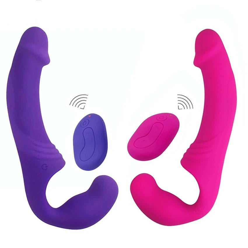 Aphrodisia Uzaktan Kumandalı Strapless Strap-On Vibratör
