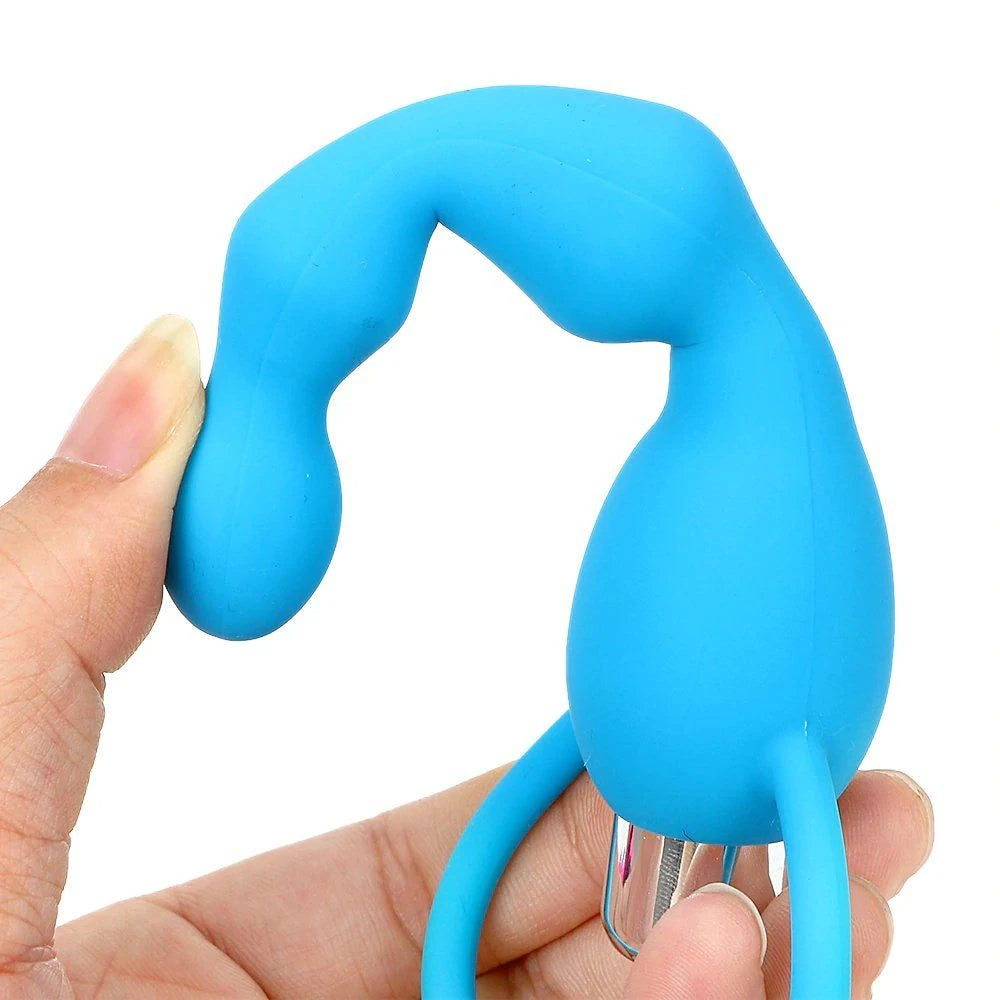 Frowzer Anal Fantasy Boğumlu Titreşimli Anal Vibratör-Blue