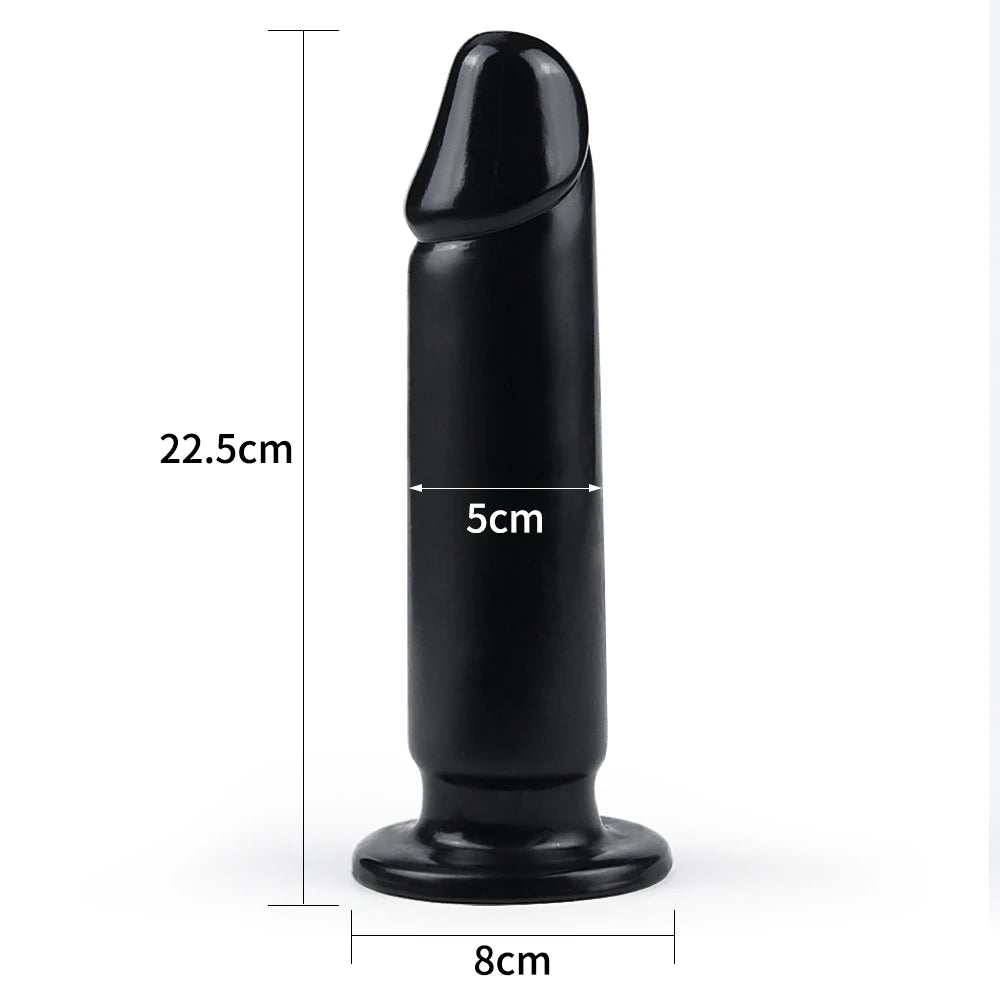 Lovetoy King Sized 22.5 cm Flexible Dev Anal Dildo