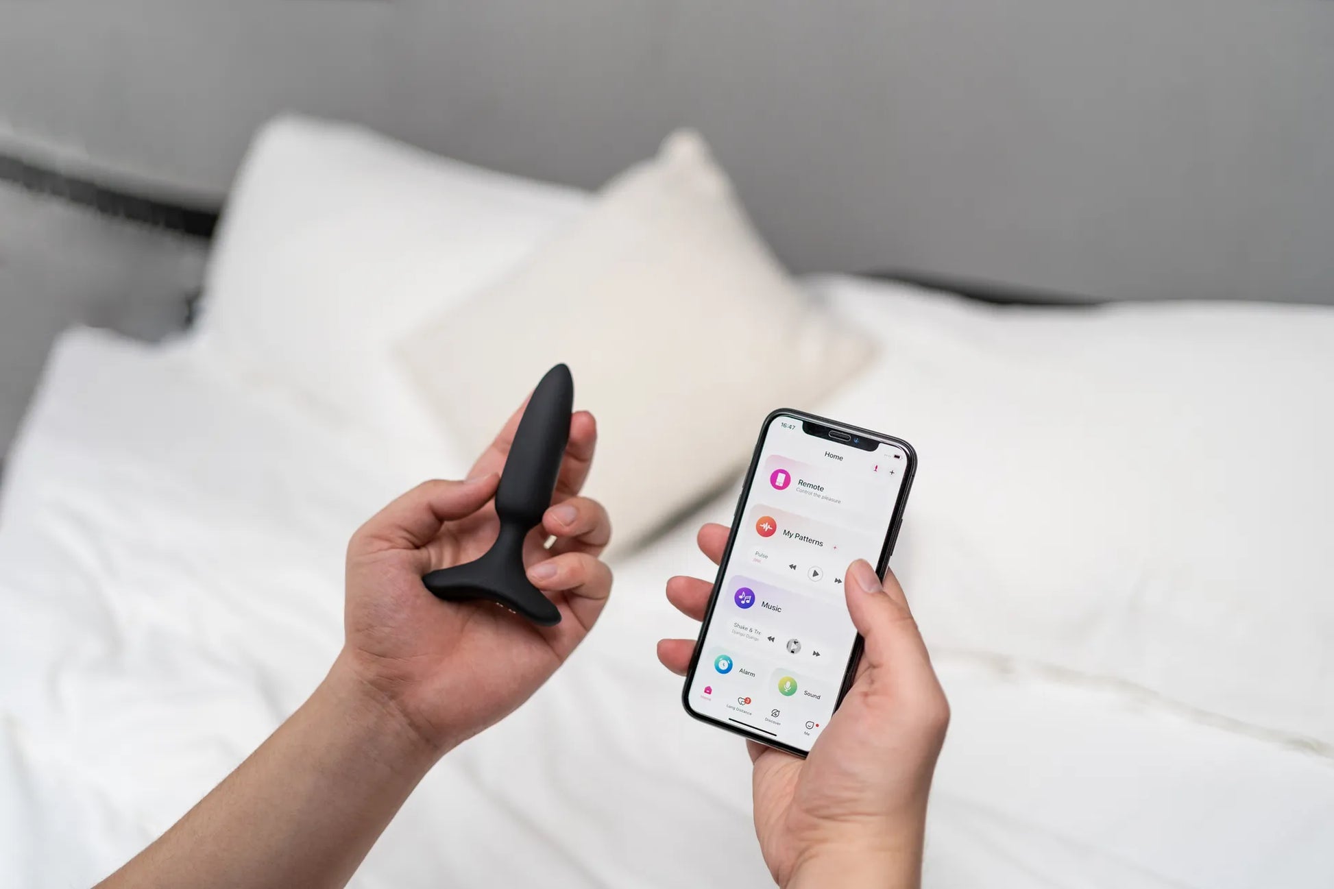 Lovense Hush 2 Butt Plug XS 25 mm Telefon Uyumlu Anal Vibratör