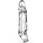 ToyJoy Get Real Extension Sleeve TPE Medium 16 cm Şefaf Penis Kılıfı