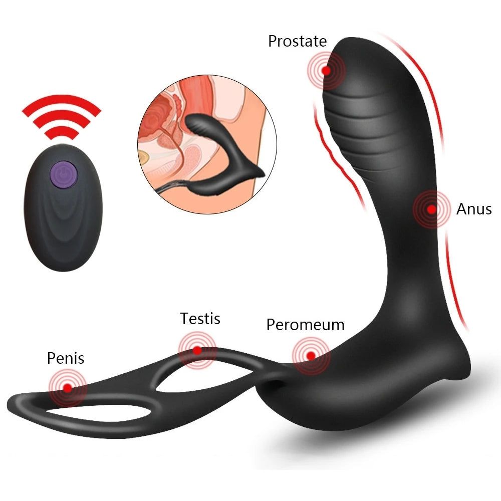 Frowzer Brux Wave Teknoloji Uzaktan Kumandalı Prostat Masaj Vibratörü