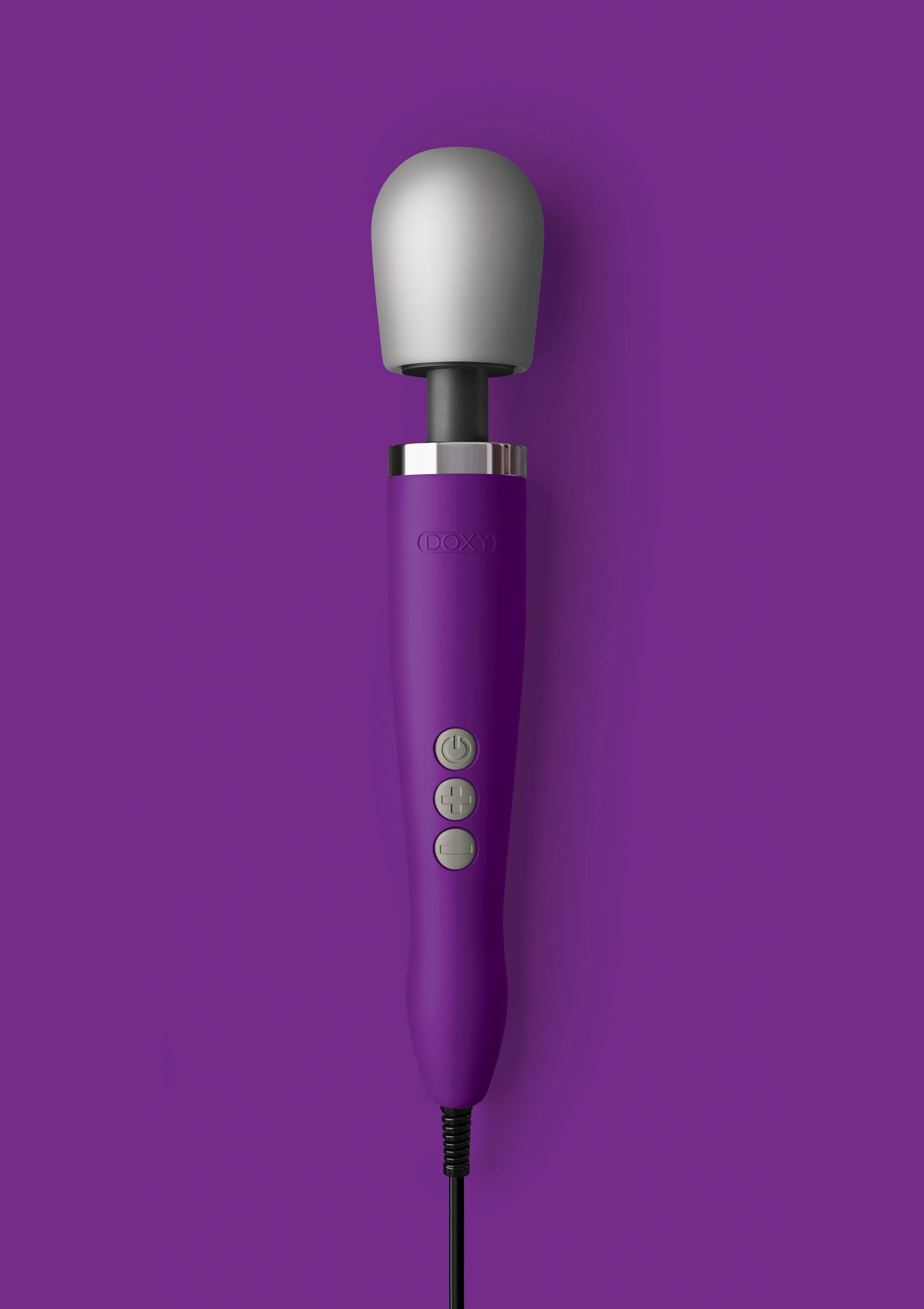 Doxy Wand Massager Dünyanın En Güçlü Masaj Aleti Mor