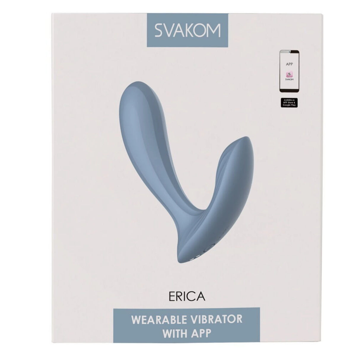 Svakom Erica Telefon Kontrollü Çift Motorlu Giyilebilir Vibratör