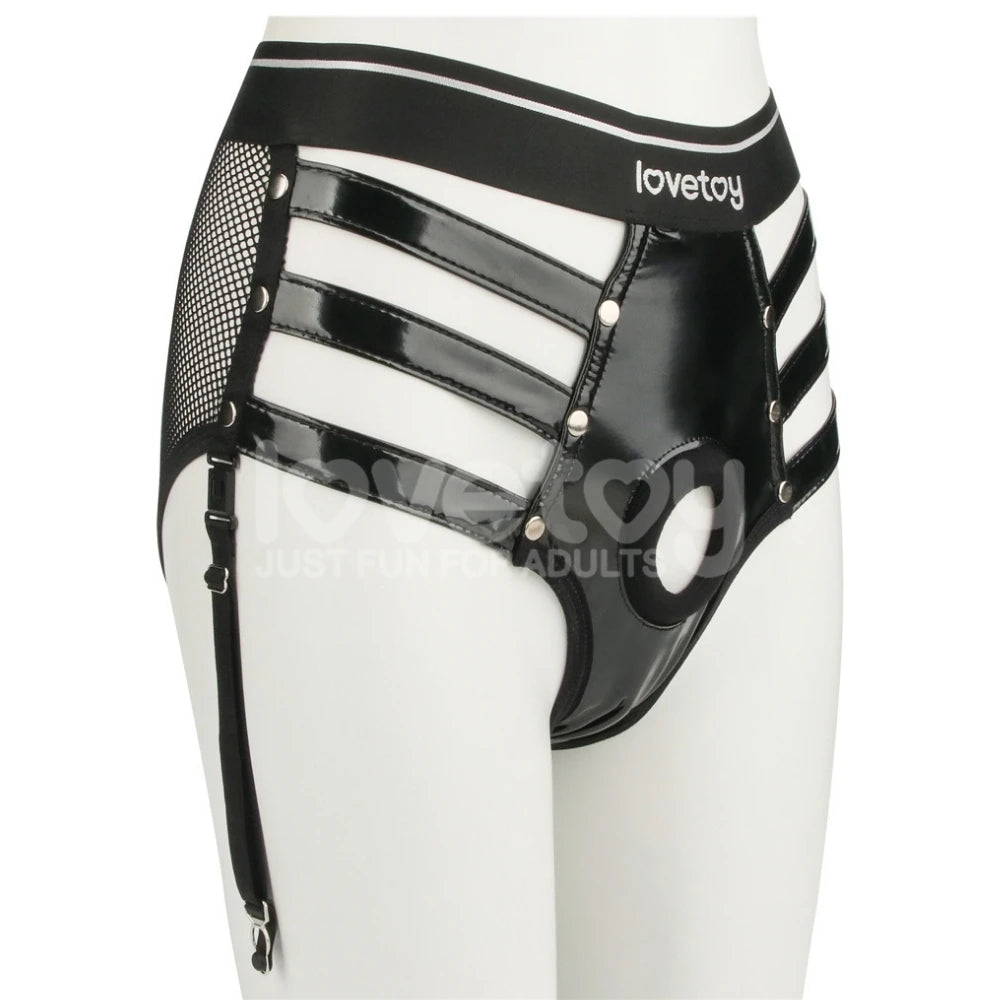 Lovetoy Rebellion Reign Iconic Harness Strap on Set LV781001A XS/S